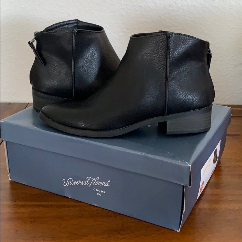 Black booties
